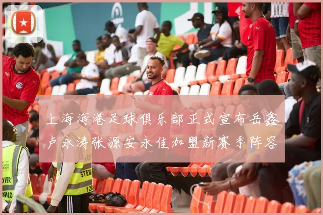 上海海港足球俱乐部正式宣布岳鑫卢永涛张源安永佳加盟新赛季阵容更新